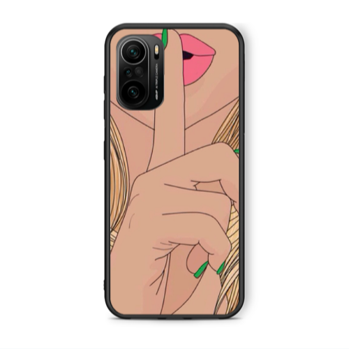 Xiaomi Poco F3 Shut up Black Glossy Θήκη