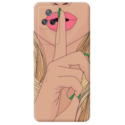 Xiaomi Poco F4 Shut up Transparent Silicone TPU Θήκη