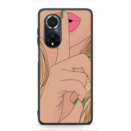 Huawei Nova 9 Shut up Black Glossy Θήκη