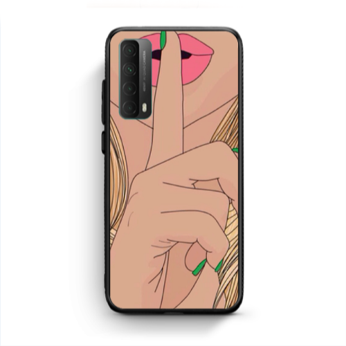 Huawei P Smart 2021 Shut up Black Glossy Θήκη
