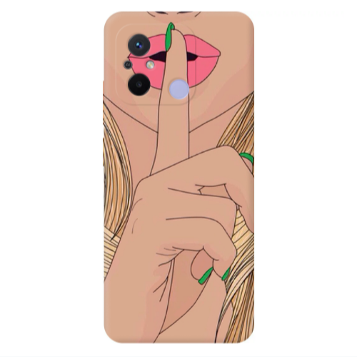 Xiaomi Redmi 12C Shut up Transparent Silicone TPU Θήκη