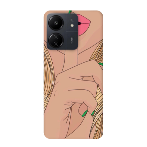 Xiaomi Redmi 13C Shut up Transparent Silicone TPU Θήκη