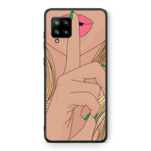 Samsung A42 5G Shut up Black Glossy Θήκη