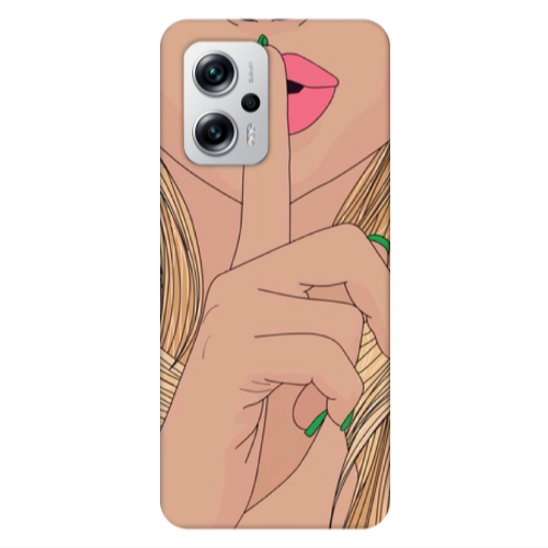 Xiaomi Poco X4 GT Shut up Transparent Silicone TPU Θήκη