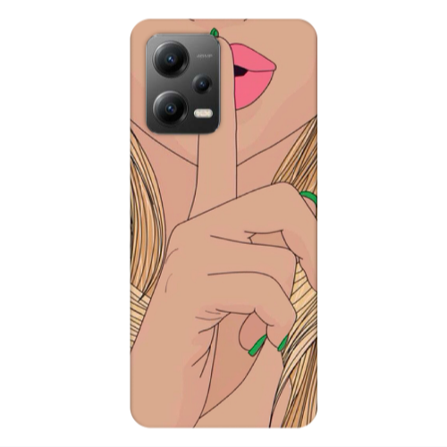 Xiaomi Poco X5 Shut up Transparent Silicone TPU Θήκη
