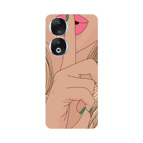 Honor 90 5G Shut up Transparent Silicone TPU Θήκη