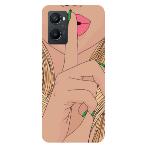 Oppo A 96 Shut up Transparent Silicone TPU Θήκη