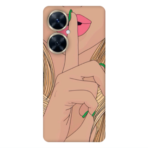 Huawei Nova 11i Shut up Transparent Silicone TPU Θήκη