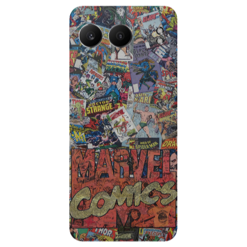 Oneplus Nord 4 Marvel comics Transparent Silicone TPU Θήκη