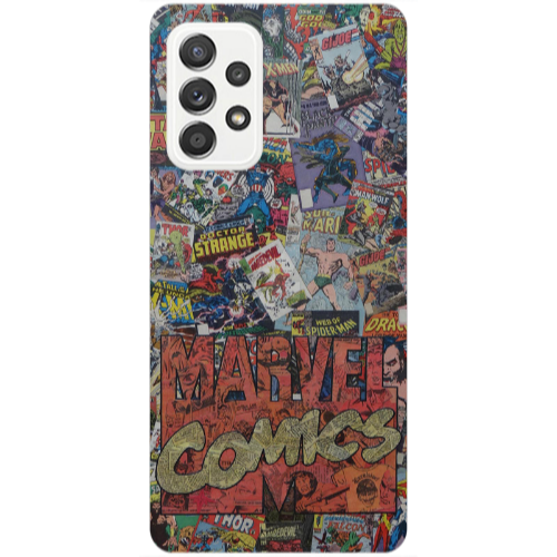 Samsung A52 Marvel comics Transparent Silicone TPU Θήκη