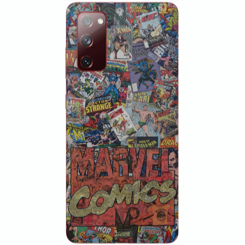 Samsung S20 FE Marvel comics Transparent Silicone TPU Θήκη