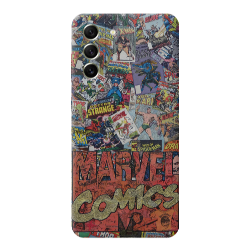 Samsung S21 PLUS Marvel comics Transparent Silicone TPU Θήκη