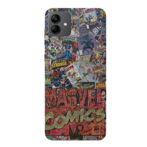 Samsung A04 Marvel comics Transparent Silicone TPU Θήκη