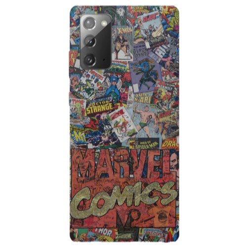 Samsung Note 20 Marvel comics Transparent Silicone TPU Θήκη
