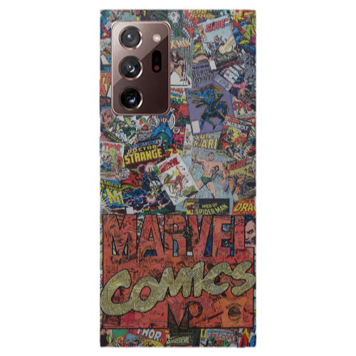 Samsung Note 20 Plus Marvel comics Transparent Silicone TPU Θήκη