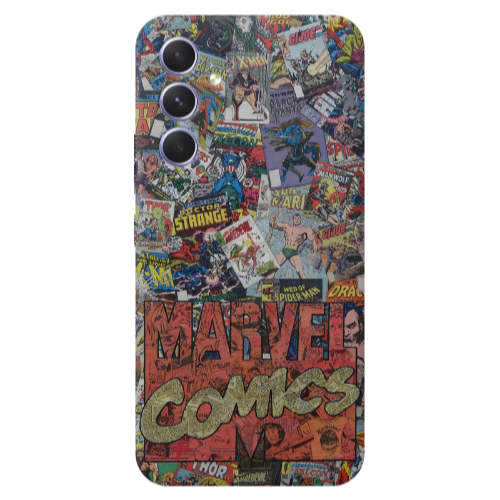 Samsung A54 Marvel comics Transparent Silicone TPU Θήκη