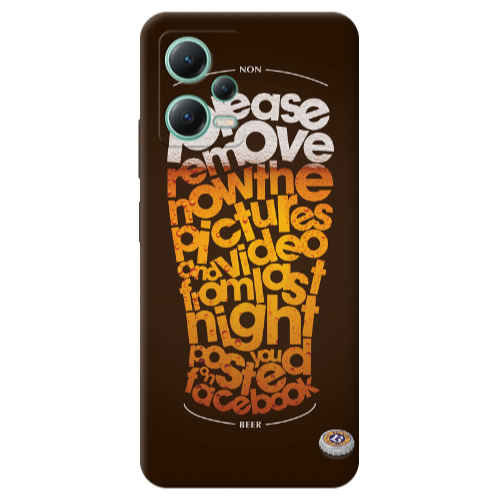 Xiaomi Redmi Note 12 Pro Plus 5G Please remove Transparent Silicone TPU Θήκη