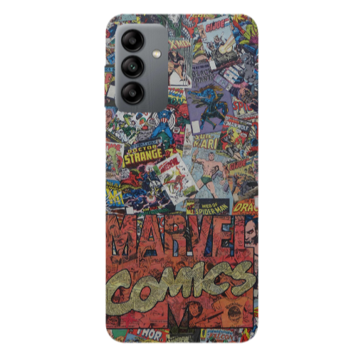 Samsung A13 5G Marvel comics Transparent Silicone TPU Θήκη