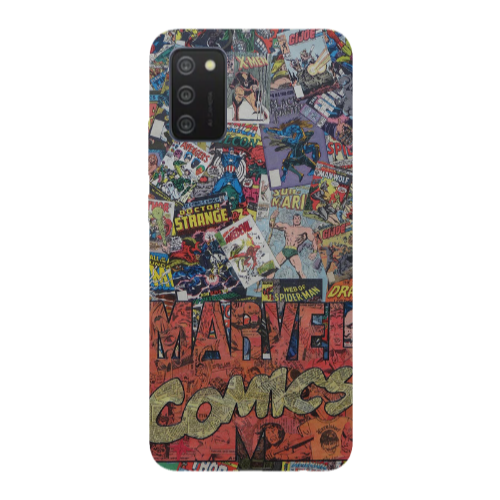 Samsung A02s Marvel comics Transparent Silicone TPU Θήκη