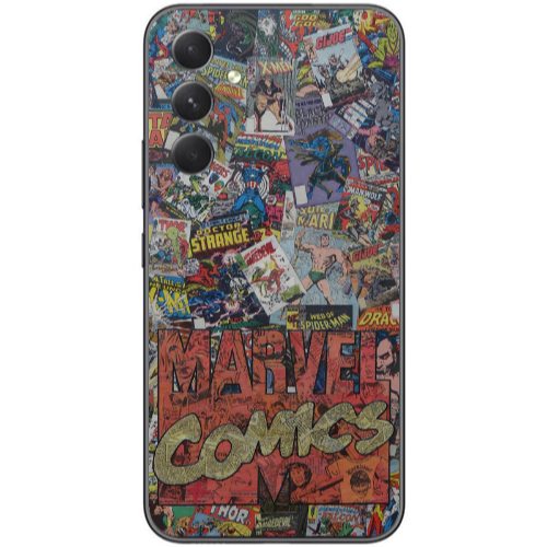 Samsung  Galaxy A05s Marvel comics Transparent Silicone TPU Θήκη