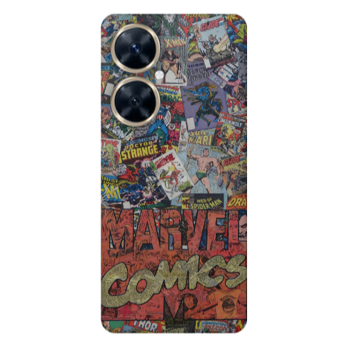 Huawei Nova 11i Marvel comics Transparent Silicone TPU Θήκη
