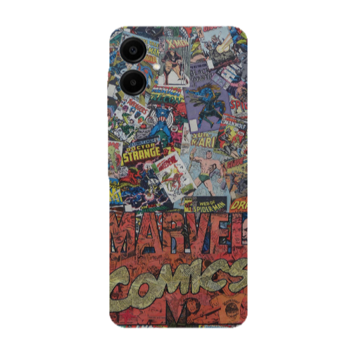 Samsung A06 Marvel comics Transparent Silicone TPU Θήκη
