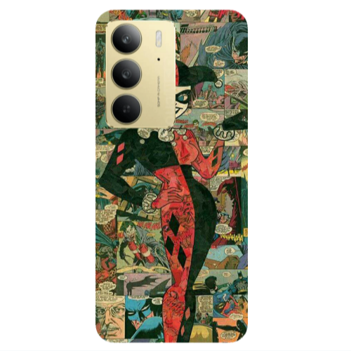 Realme C 75 Joker girl Transparent Silicone TPU Θήκη
