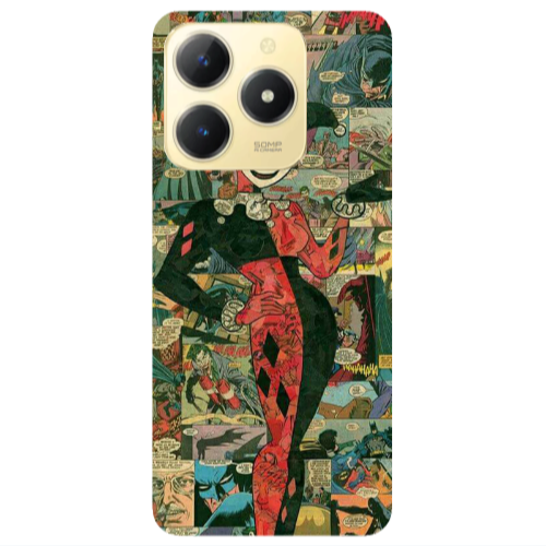Realme C61 Joker girl Transparent Silicone TPU Θήκη
