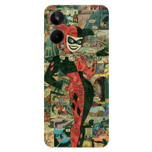 Realme 10 Joker girl Transparent Silicone TPU Θήκη
