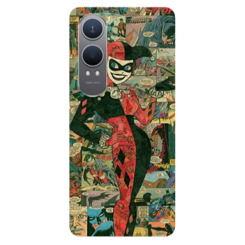 Oneplus Nord Ce 4 lite Joker girl Transparent Silicone TPU Θήκη