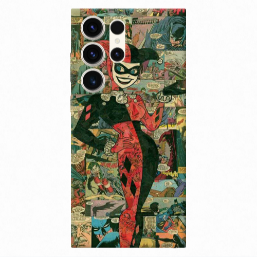 Samsung S25 Ultra Joker girl Transparent Silicone TPU Θήκη