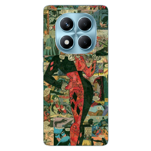 Xiaomi Redmi Note 14 Pro Joker girl Transparent Silicone TPU Θήκη