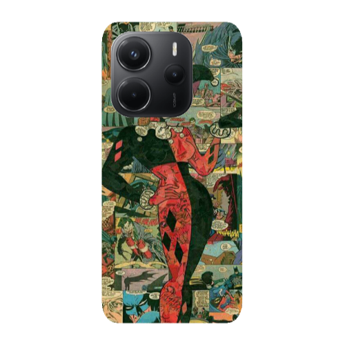 Xiaomi Redmi Note 14 Joker girl Transparent Silicone TPU Θήκη