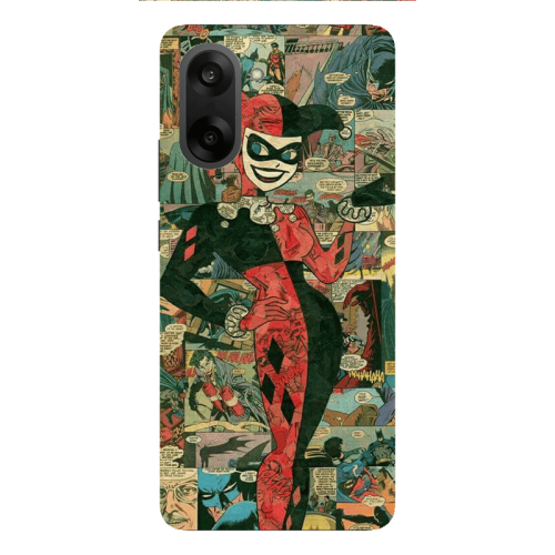 Oneplus Nord CE 5 Joker girl Transparent Silicone TPU Θήκη