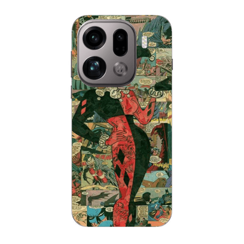 Oppo Find X9 Pro Joker girl Transparent Silicone TPU Θήκη