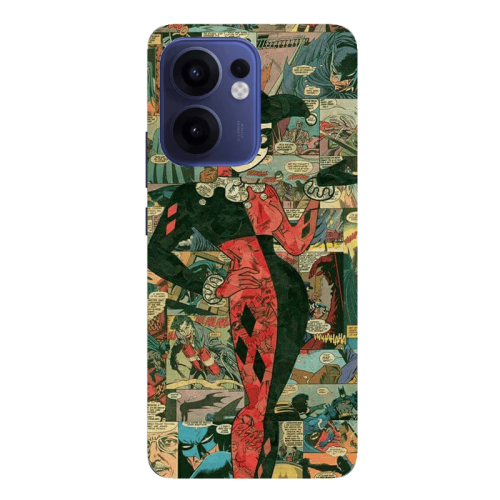 Oppo Reno13 FS Joker girl Transparent Silicone TPU Θήκη