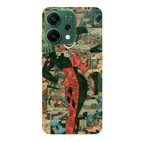 Oppo RENO 14 Joker girl Transparent Silicone TPU Θήκη