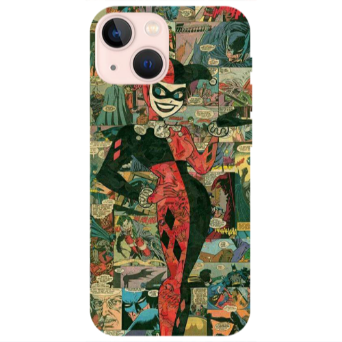 Apple iPhone 13 Joker girl Transparent Silicone TPU Θήκη