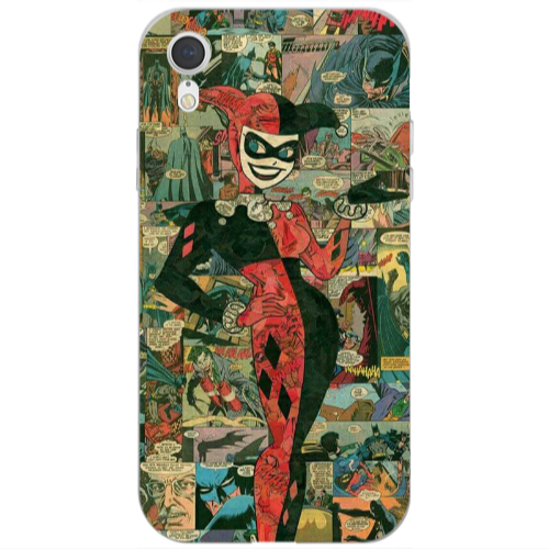 Apple iPhone Xr Joker girl Transparent Silicone TPU Θήκη