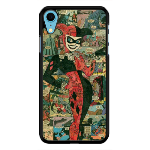 Apple iPhone Xr Joker girl Black Glossy Θήκη