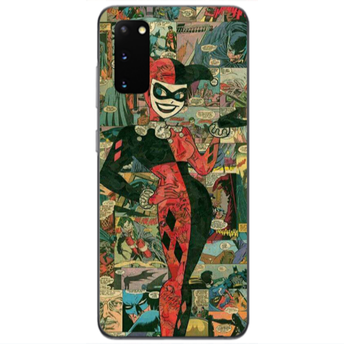 Samsung S20 Joker girl Transparent Silicone TPU Θήκη
