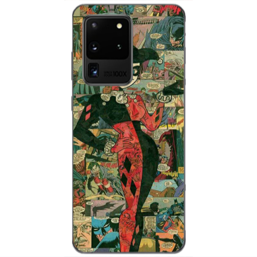 Samsung S20 Ultra Joker girl Transparent Silicone TPU Θήκη