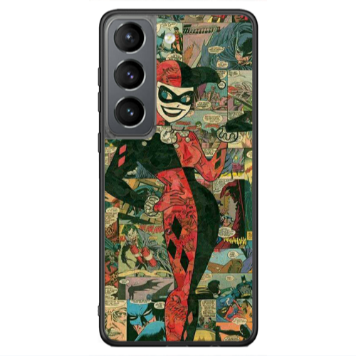 Samsung S21 Ultra Joker girl Black Glossy Θήκη