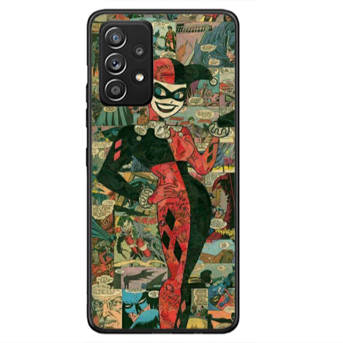 Samsung A53 Joker girl Black Glossy Θήκη