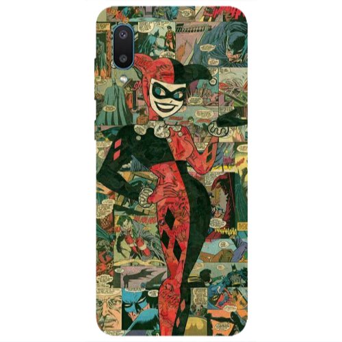 Samsung A02 Joker girl Transparent Silicone TPU Θήκη