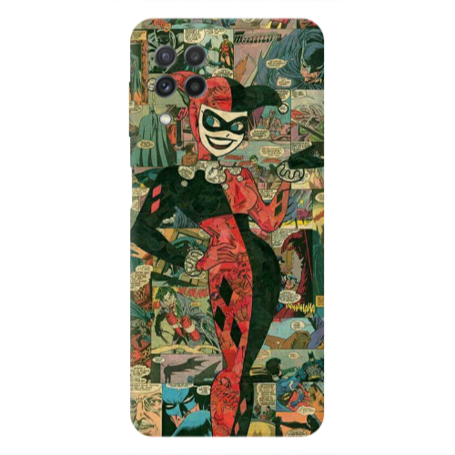 Samsung A22 4G Joker girl Transparent Silicone TPU Θήκη