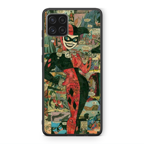 Samsung A22 4G Joker girl Black Glossy Θήκη