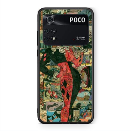 Xiaomi Poco M4 Pro 4G Joker girl Black Glossy Θήκη