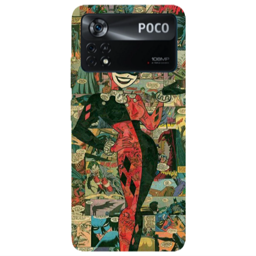 Xiaomi Poco X4 Pro Joker girl Transparent Silicone TPU Θήκη