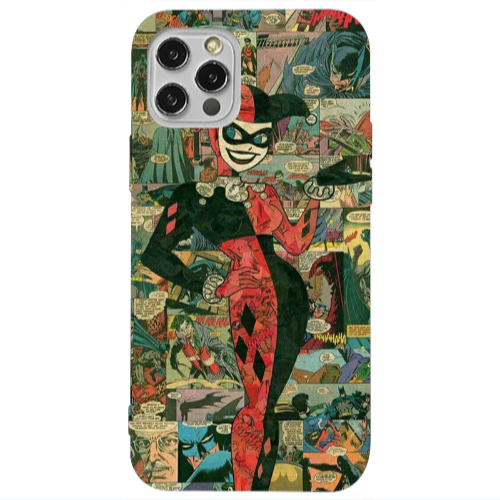 Apple iPhone 12 Pro Joker girl Transparent Silicone TPU Θήκη